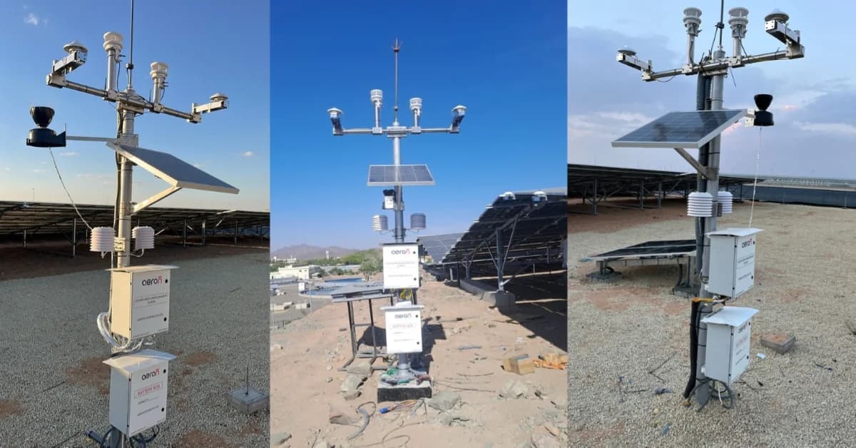 Weather Monitoring Station for ISTP plants in Kingdom of Saudi Arabia