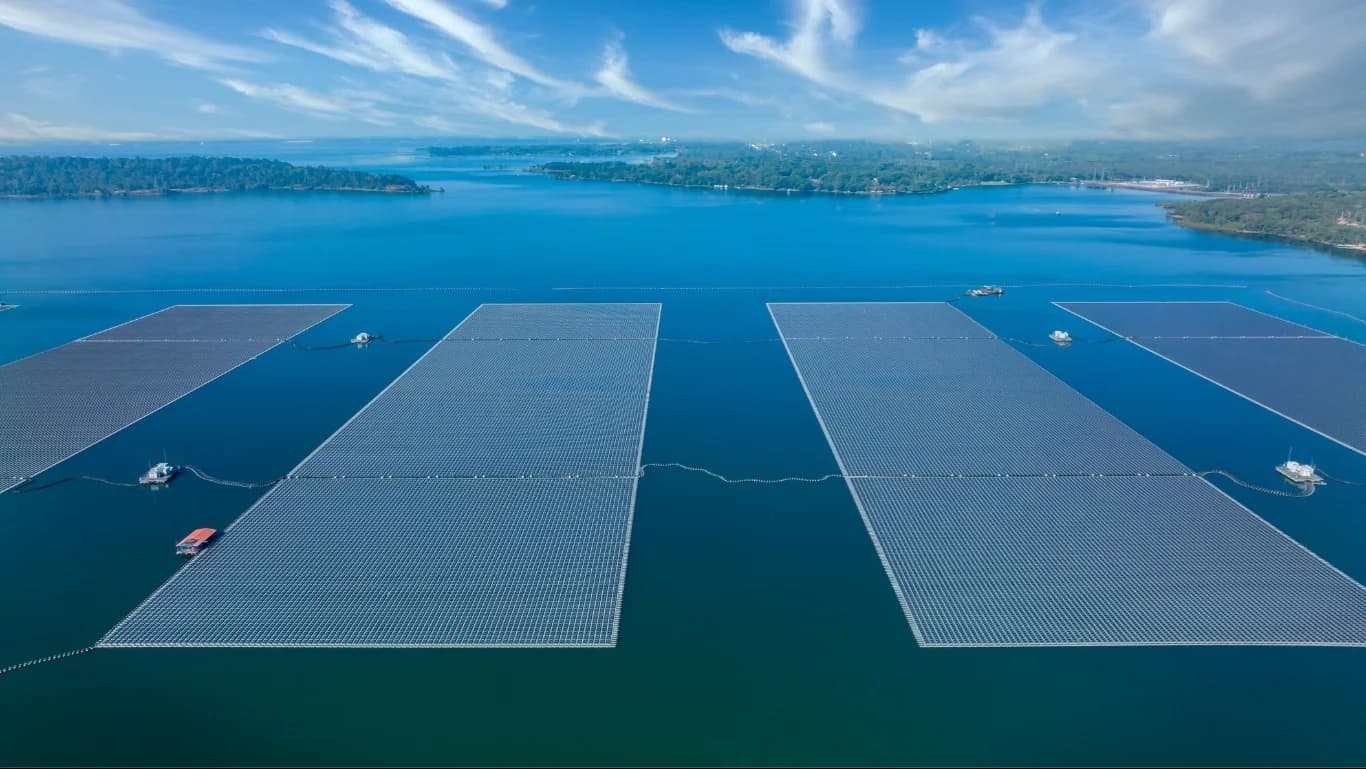 Floating Solar Power Plants