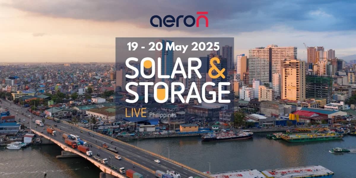 Aeron Systems at Solar & Storage Live Philippines 2025