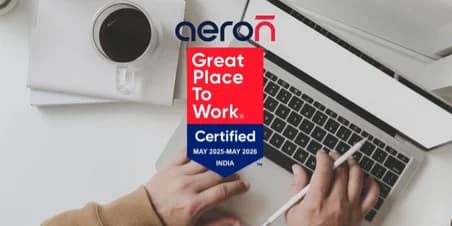 Aeron Systems is Officially a Great Place to Work