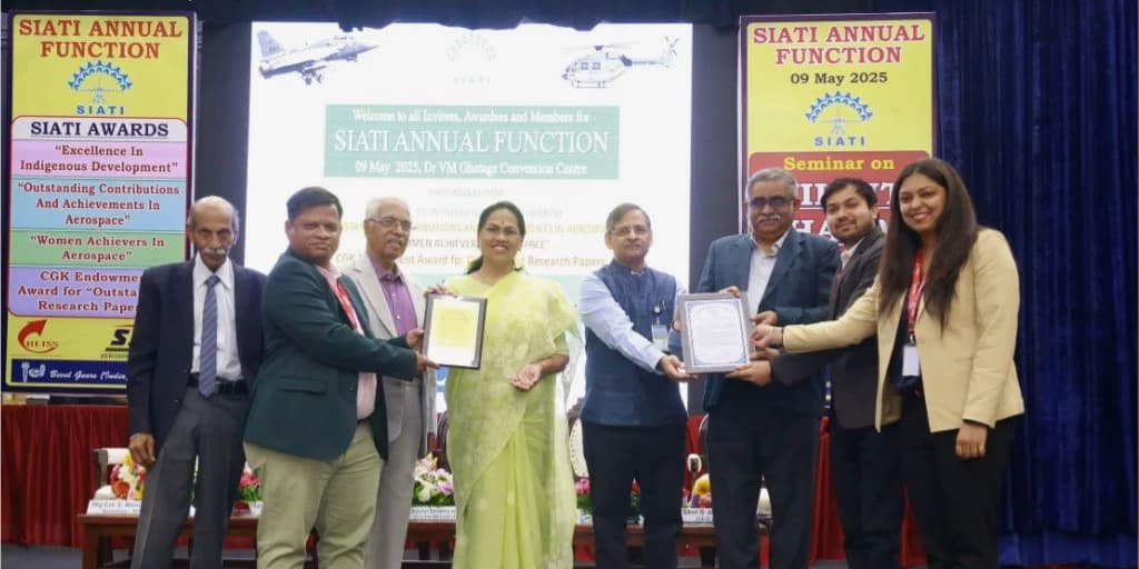 Aeron Systems Honoured for India’s First Indigenous AHRS for Fighter Aircraft