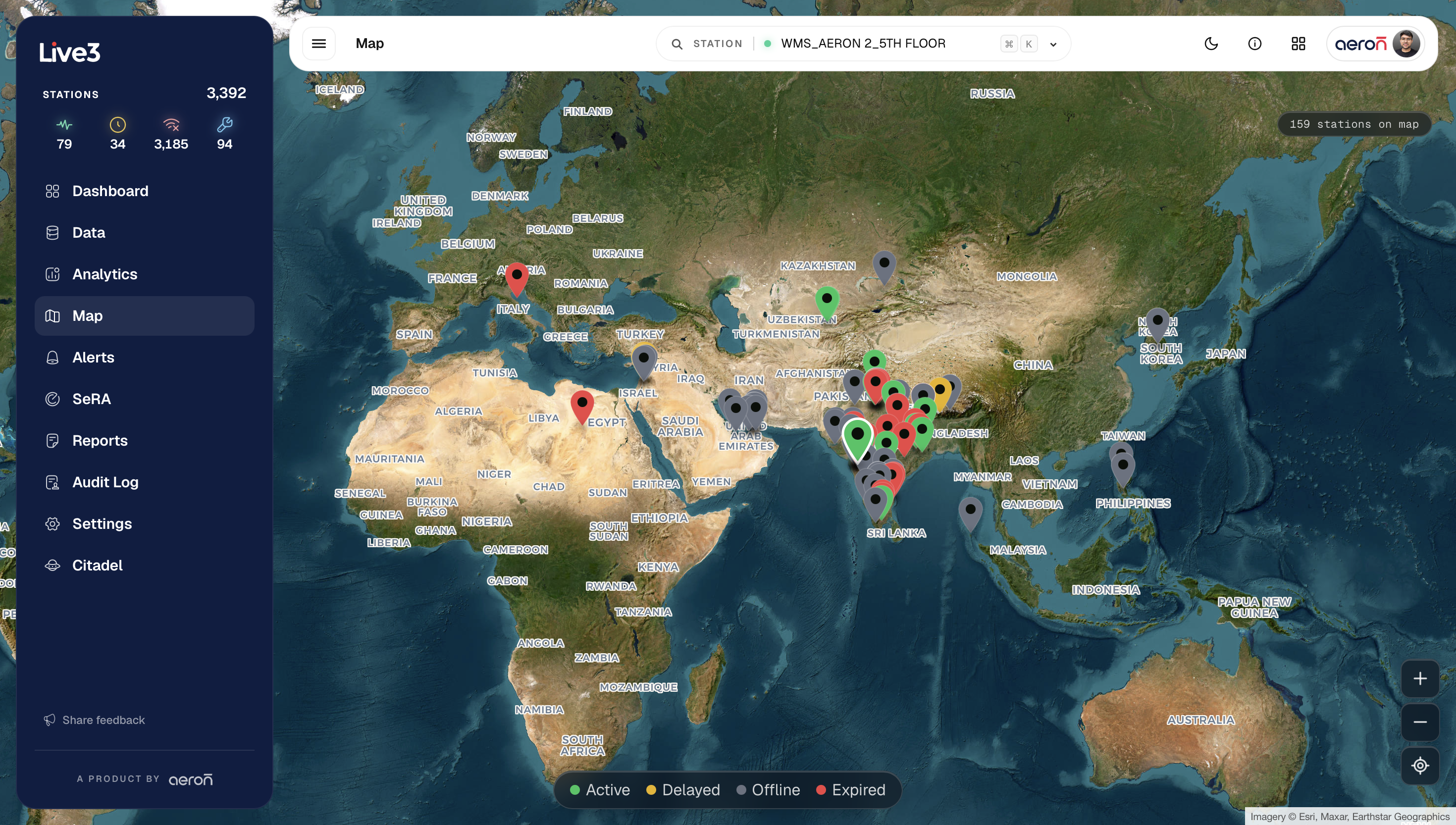 Live Fleet Map