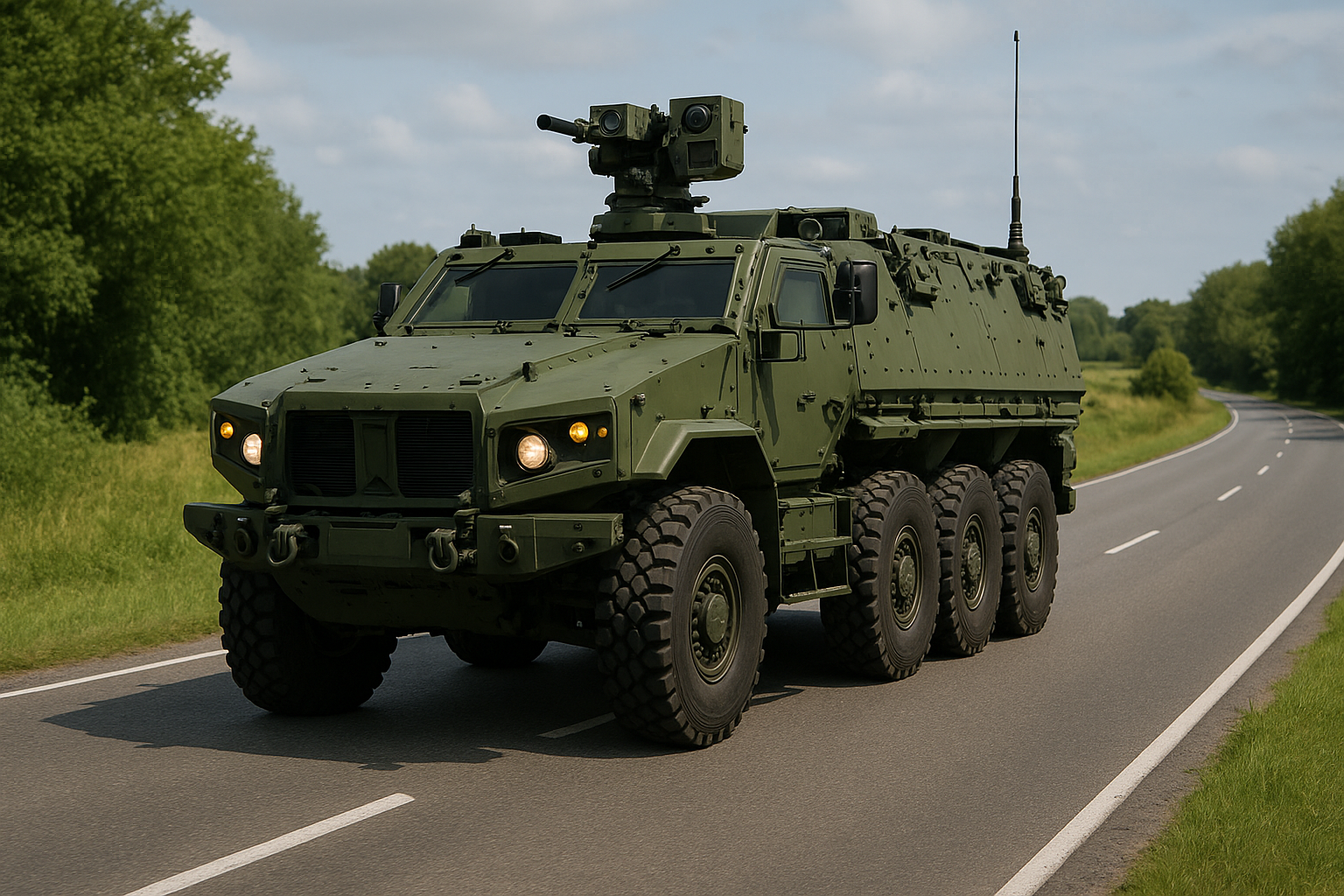 Armoured Vehicle Navigation